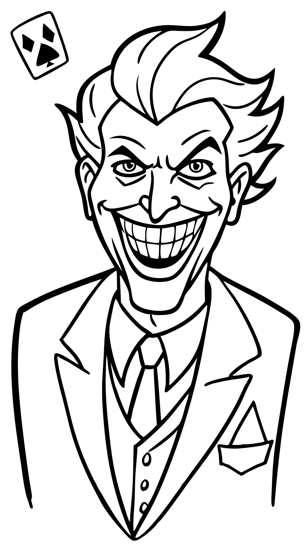 les coloriages Joker